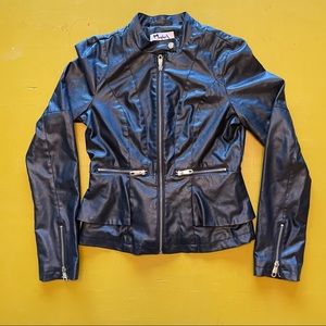 Maanasa Patent Leather jacket - L